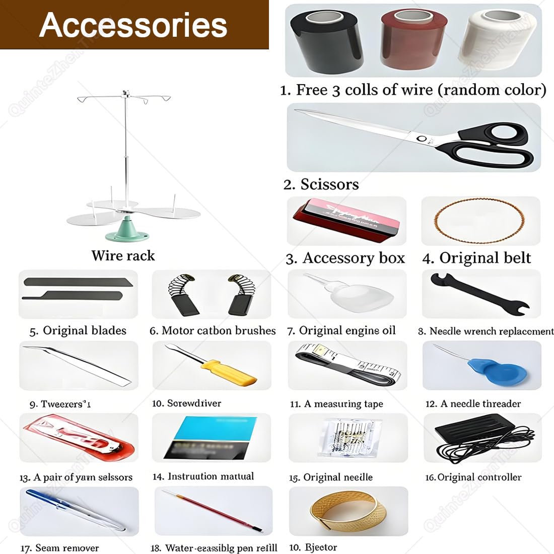 Máquina Coser Cortadora Industrial Overlock,180w Hogar Blue