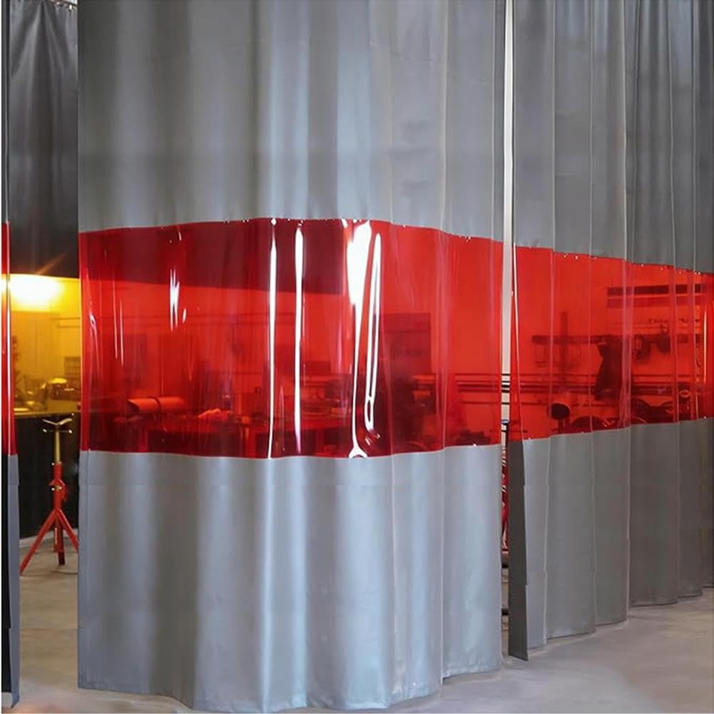 Rygcrud Parete Divisoria Per Saldatura, Coperta Ignifuga Con Finestra Rossa