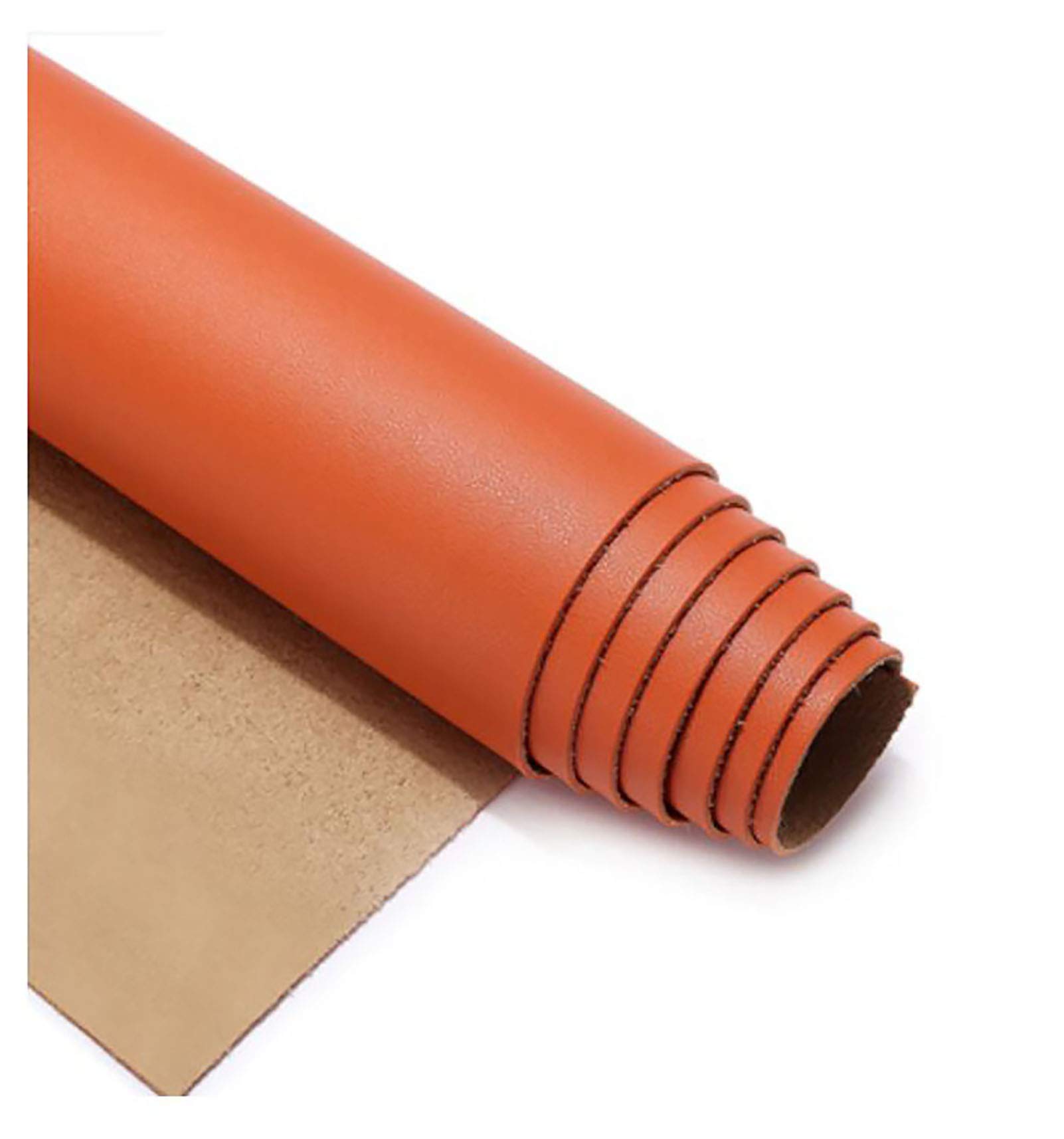 wangk Materiał ze sztucznej skóry, materiał do naprawy sofy, wodoodporny, miękki i wytrzymały, szerokość 138 cm, ręcznie robiona produkcja DIY