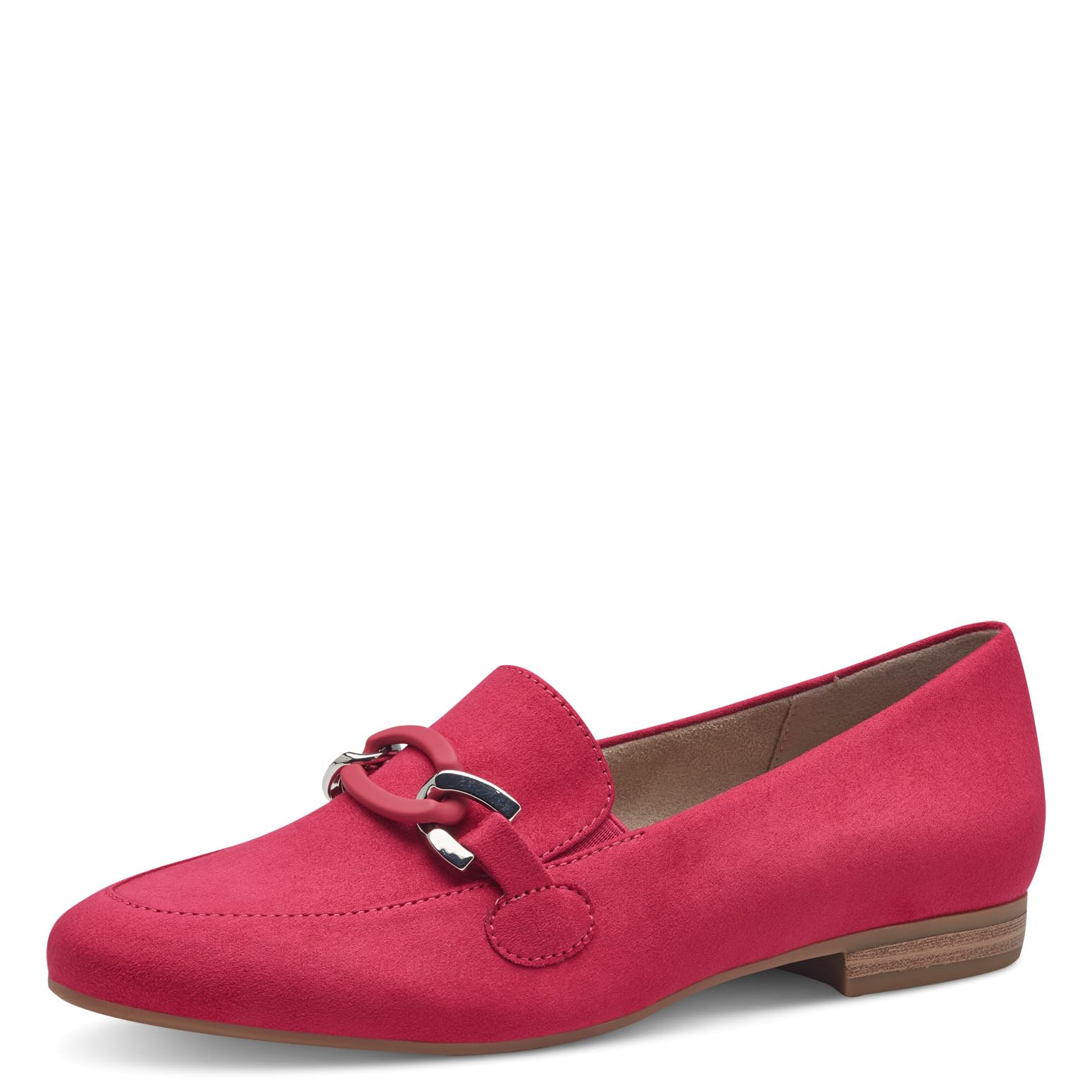 Jana Women’s Slip-Ons with Block Heel Vegan, Fuxia, 5 UK Fuchsia