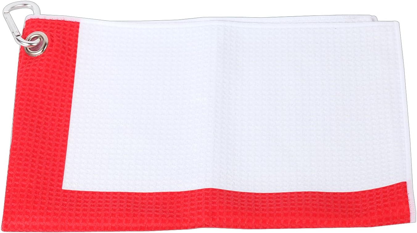 United Kingdom Golf Towel Golf Microfiber Waffle Pattern Golf Towel (St George's Cross)