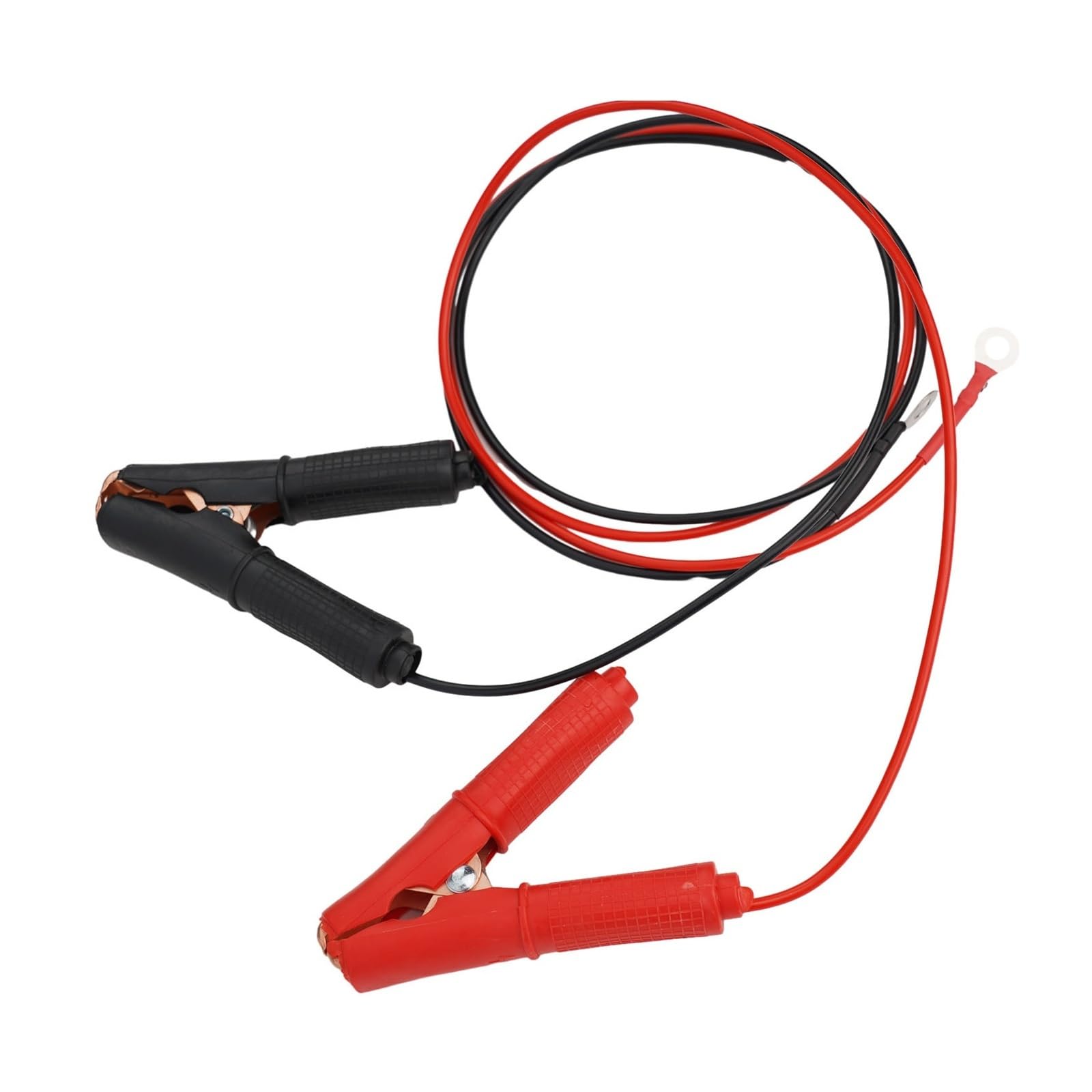 Zacisk bezpiecznikowy 30 A, 12 V, 24 V, adapter szybkiego zwalniania, przedłużacz, wytrzymały miedziany zacisk akumulatora do samochodu ciężarowego (1 m)