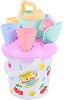 TOYANDONA 16 Pçs/Conjunto Balde De Praia Para Sorvete Mini Baldes De Areia Mini Brinquedos Para Crianças Baldes Para Crianças Mini Balde De Brinquedo Baldes De Areia Para Crianças De