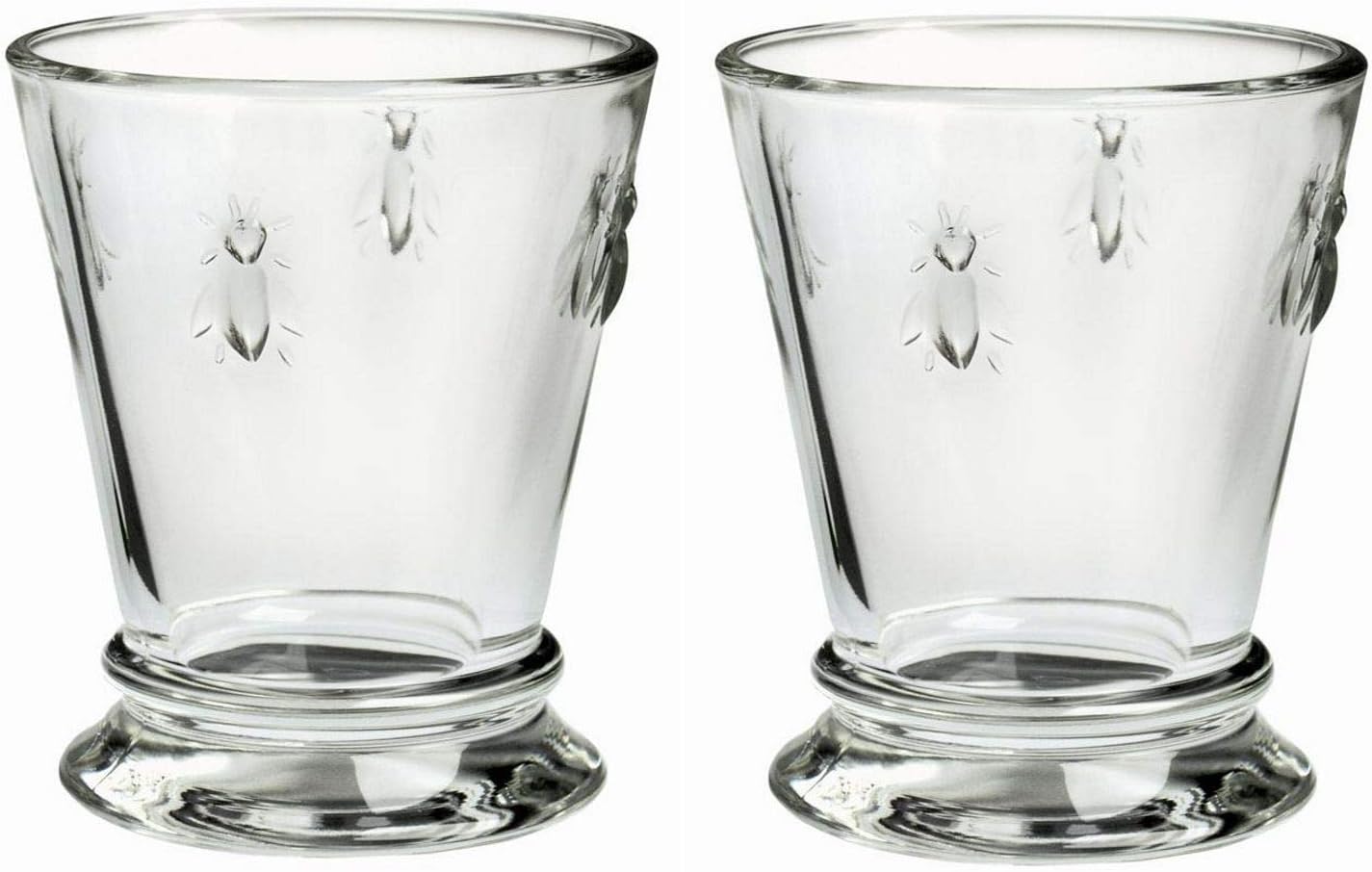 La Rochere Set of 2 Bee Glass Shot Schnapps, 60ml / 2 floz | French Heritage Glasses