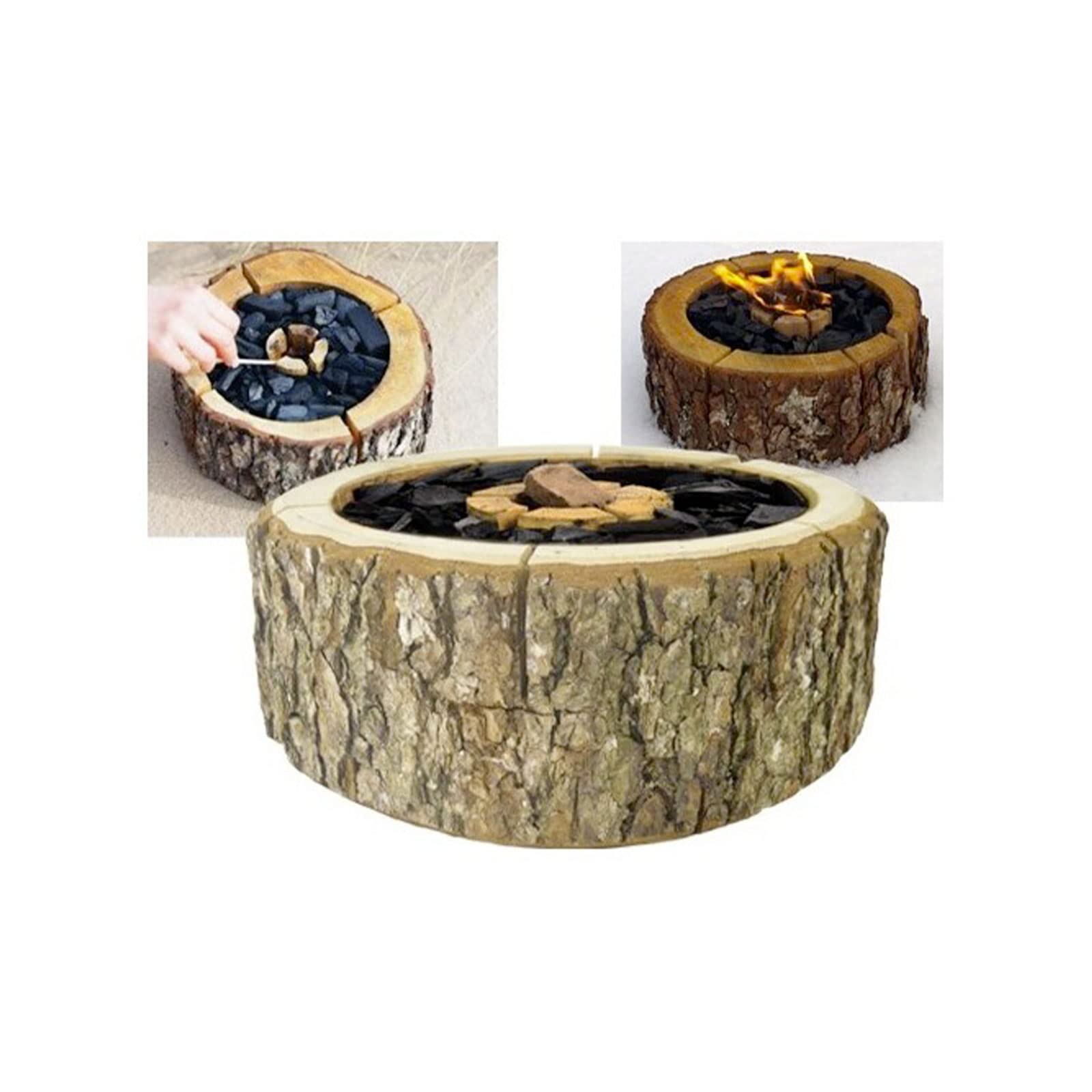 Mondo Viro Barbecue accendifuoco take away usa e getta in carbone e legno naturale in ontano (2)
