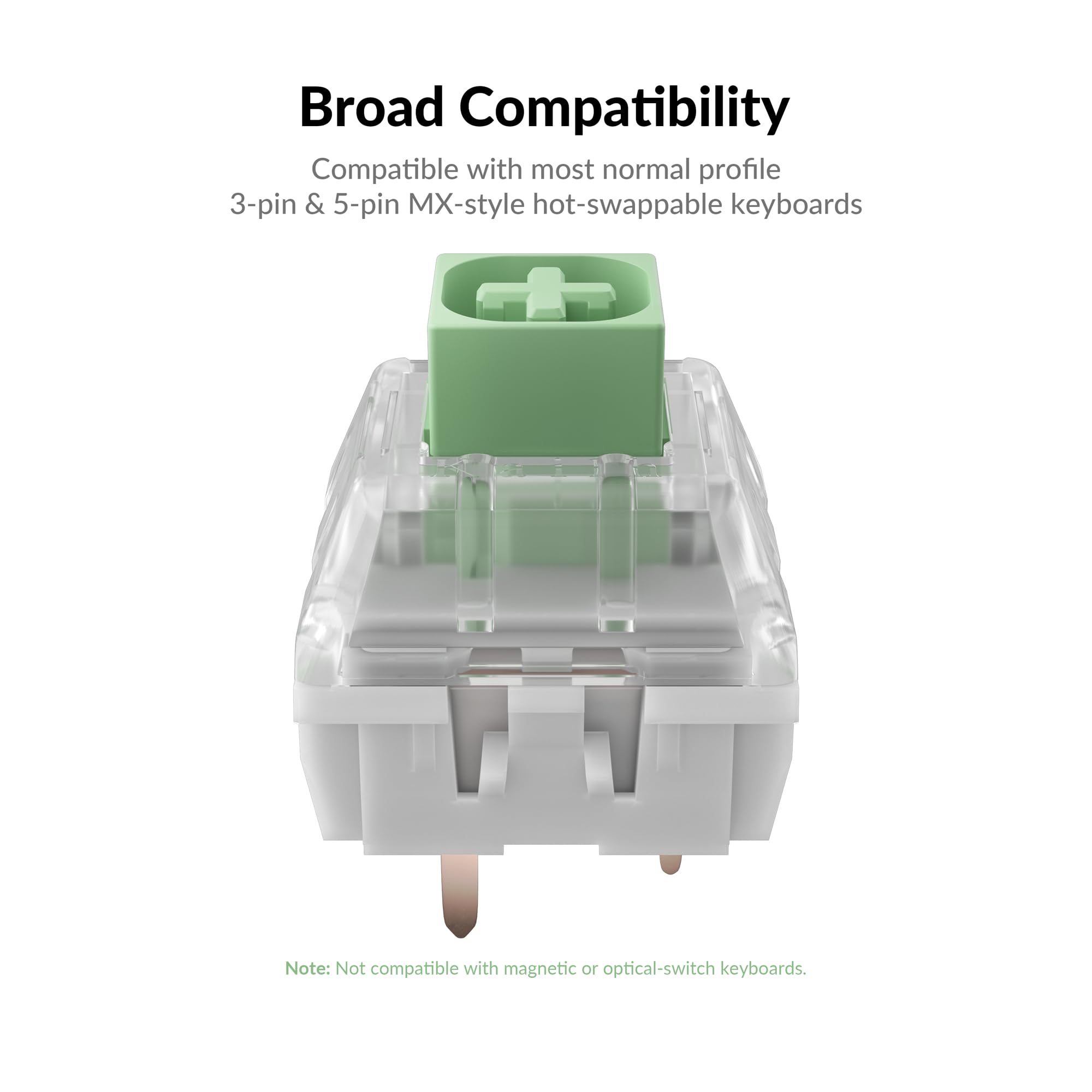 Amazon.com: Kailh Box Jade Mechanical Switch Set – 110PCS Clicky