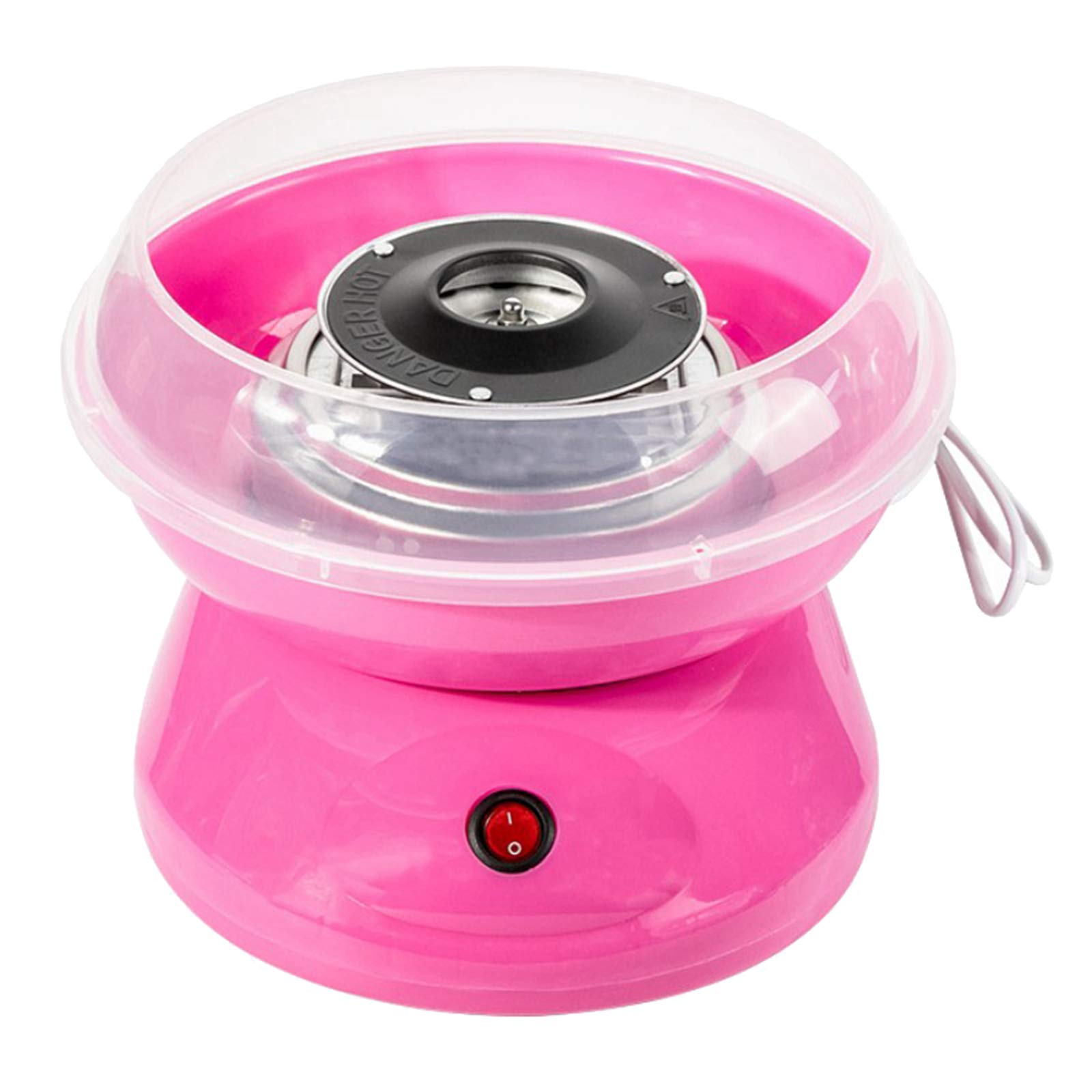 Losa Mini Cotton Candy Maker Machine Floss Sugar Electric Carnival EU Plug Pink-image-32