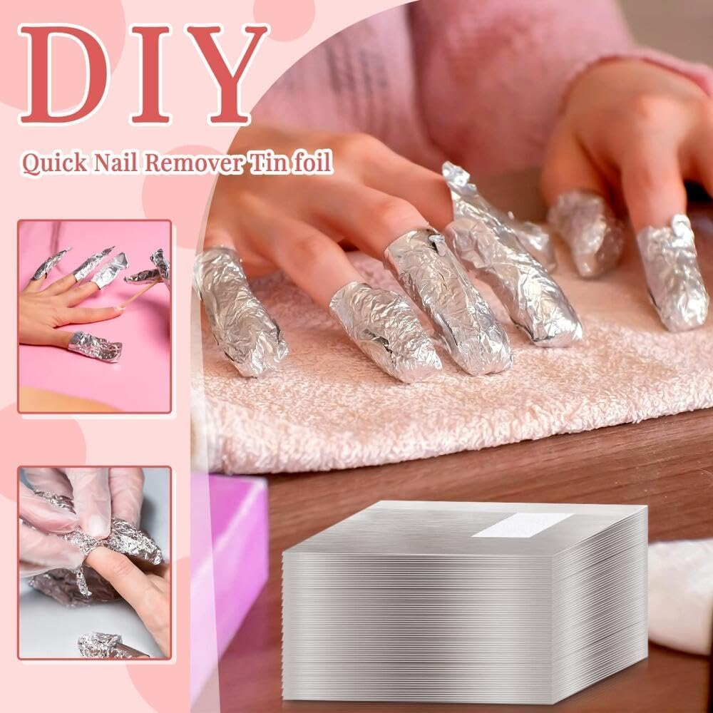 Nail & Hair Silver Foil, Aluminium Hair Foil Roll for Hairdressing and Beauty. Hair Highlighting, Bleaching, Coloring, Salon - Image 4