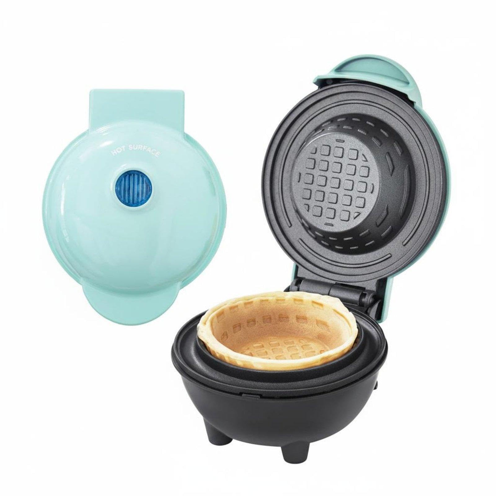 Mini Bowl Maker Multi-Functional Ice Cream Bowl Press N | Mini Bowl Maker Multi-Functional Ice Cream Press Non Electric Fluted Cake for Dessert Party Eu 220V Waffle-image-0