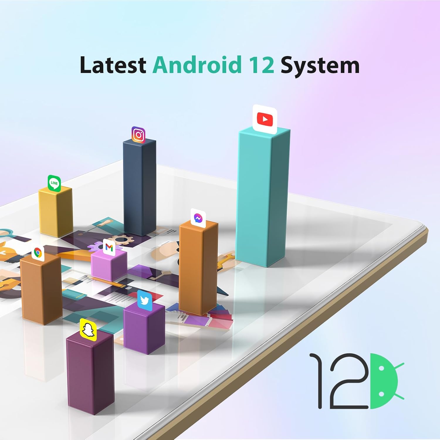 YUMKEM Tablet 10 Pollici Android 12, Tablet PC con Design Antiscivolo, IPS 1280P HD, 4GB RAM 64GB ROM Espandibile 1TB, Octa-core, 8MP+5MP, 6000mAh, WiFi/BT, Type-C/Aux, Perfetto come Regalo, Grigio YUMKEM Tablet 10 Pollici Android 12, Tablet PC con Design Antiscivolo, IPS 1280P HD, 4GB RAM 64GB ROM Espandibile 1TB, Octa-core, 8MP+5MP, 6000mAh, WiFi/BT, Type-C/Aux, Perfetto come Regalo, Grigio