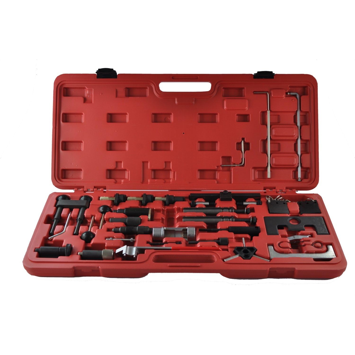 Kit Calado Distribución 36 Pcs compatible con motores Gasolina y Diésel TSX TOOL con Maletín