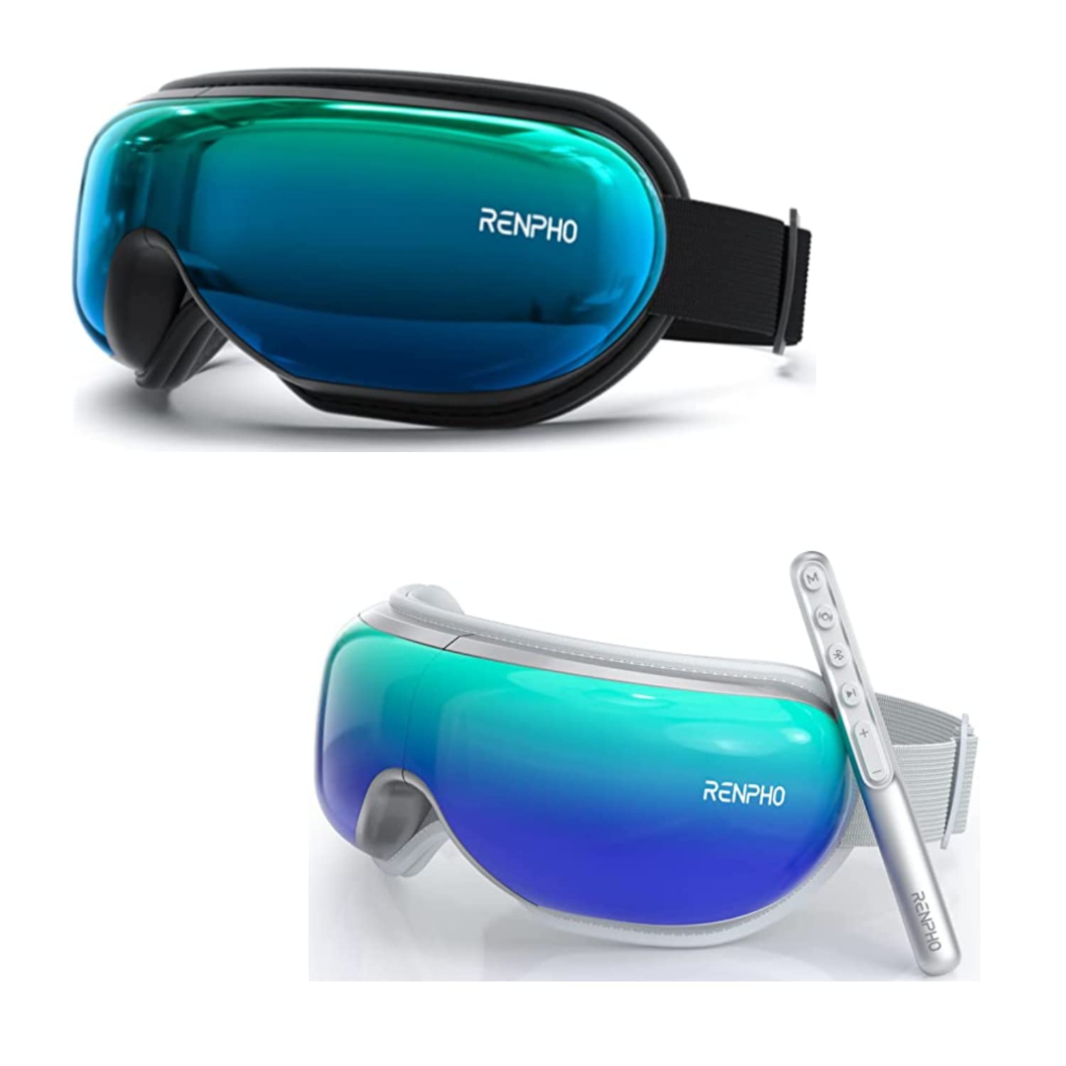 RENPHO Eye Massager with Heat Gradient Green Blue