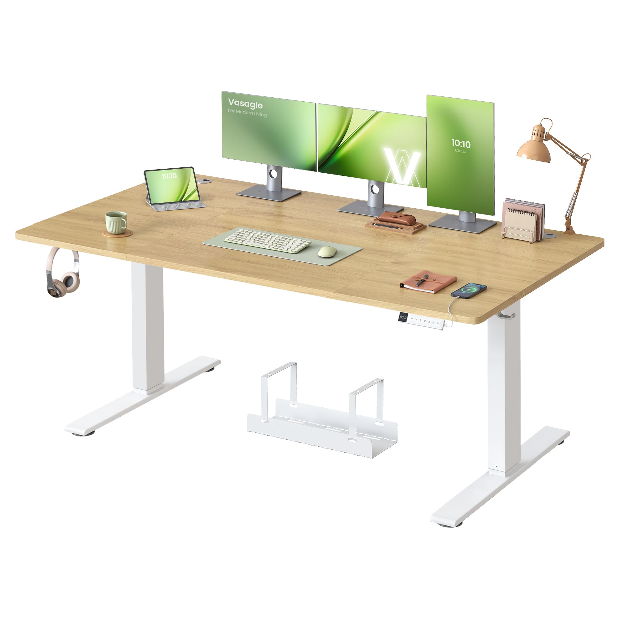 vasagle bureau électrique réglable