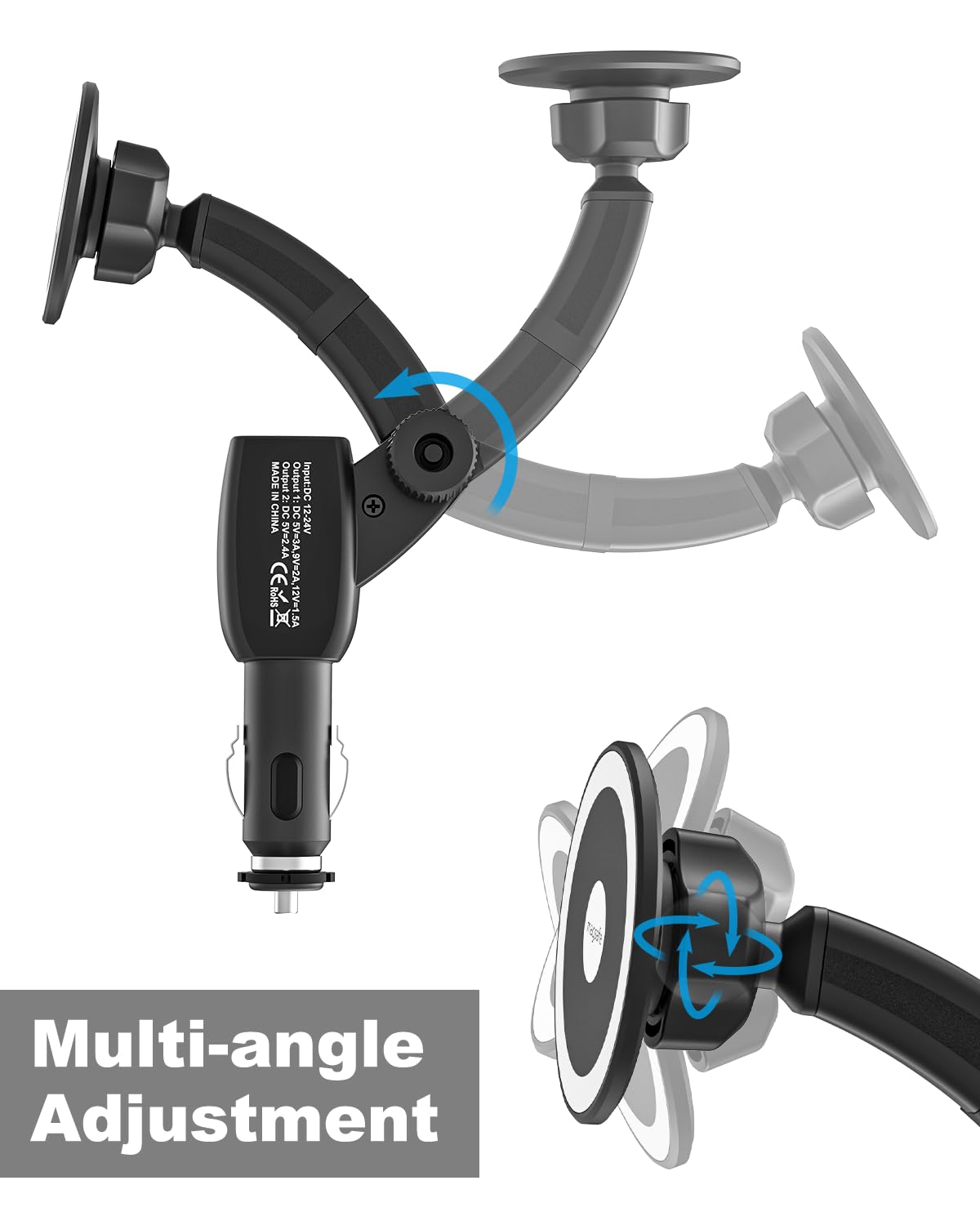 magsafe cigarette lighter mount Amazon.com: for MagSafe Car Mount Cigarette Lighter [Dual USB Charger]  Magnetic Phone Holder for Car Charger [Fast Charging] Phone Holders for  Your Car for iPhone Air 17 Pro Max16 15 14 13