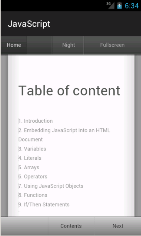 JavaScript Tutorial - App on Amazon Appstore