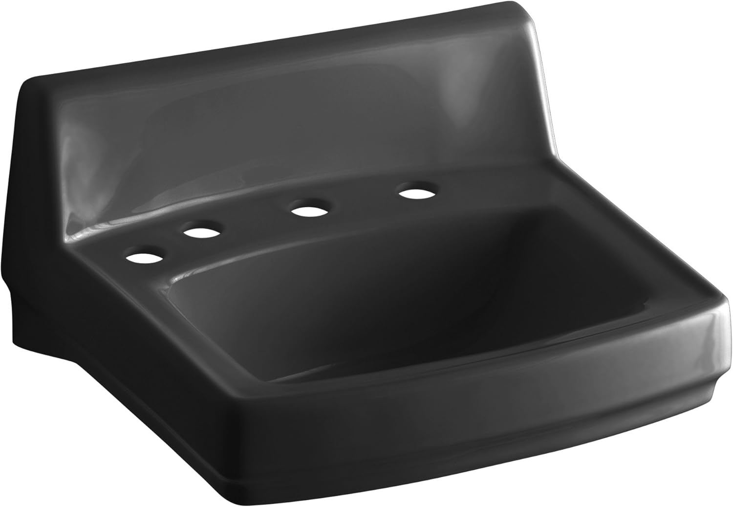 KOHLER K2030L7 Greenwich WallMount Bathroom Sink with 8" Centers and Soap/Lotion Dispenser