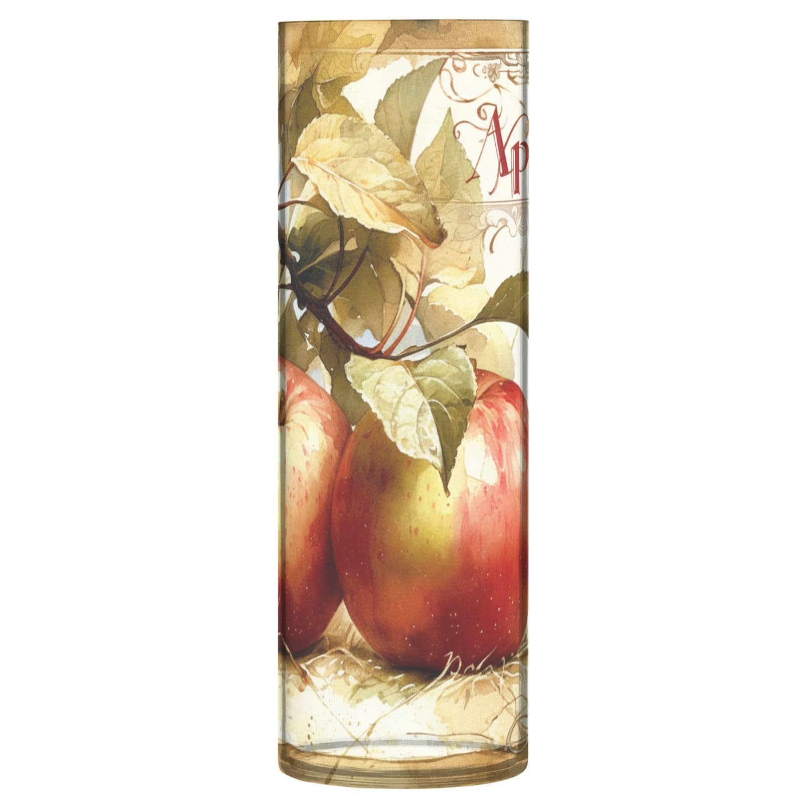Vase en forme de pomme décoratif pour centres de table de mariage