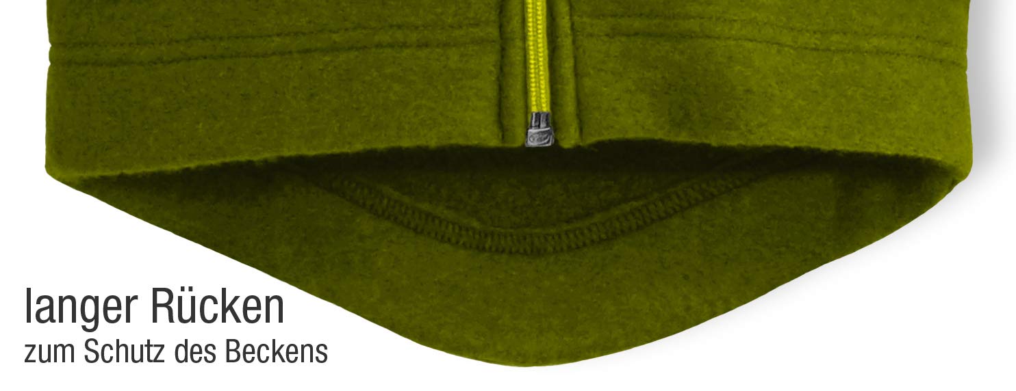 Unisex Baby Mädchen Jungen Herbst Winter - Jacke Allo Soft Walk Wolle (74-80 (6-12 Monate), gras)