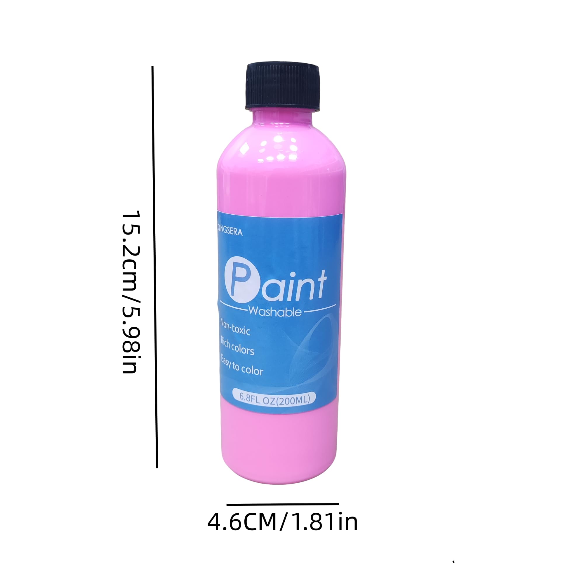 Zmywalna farba plakatowa, farba tempera, 200 ml, 12 kolorów kremowych farb, do materiałów artystycznych, rzemiosła żywego kolorowania, profesjonalne materiały do malowania artystycznego, matowe