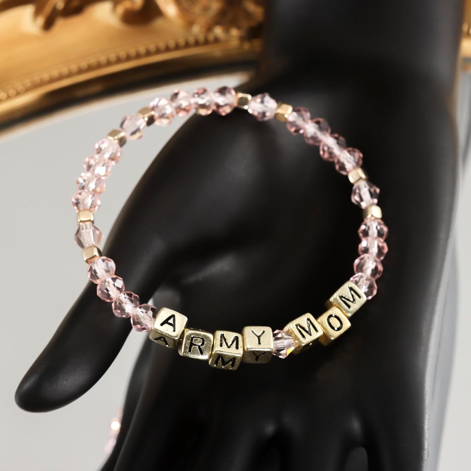 Kivosliviz Army Mom Gifts for Women Bracelet Military Birthday Mothers Day Proud Army Mom Jewelry - Image 6