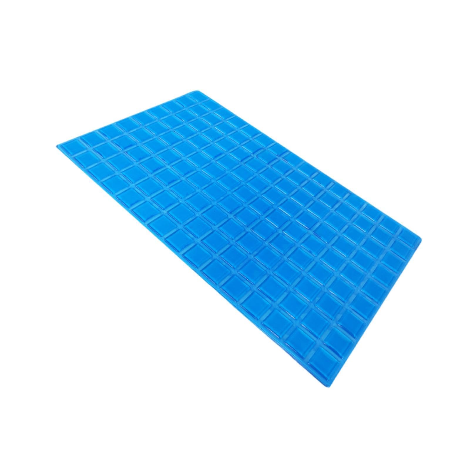 Oreiller rafraîchissant en gel et tapis de lit pliable en polyuréthane 54.5x33 cm