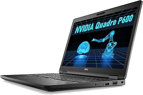 Miniatura 2 de Dell Precision 3530 - Laptop con estación de trabajo con teclado retroiluminado, portátil FHD de 15.6 pulgadas (1920 x 1080), Core i5-8th 4.0GHz, 32