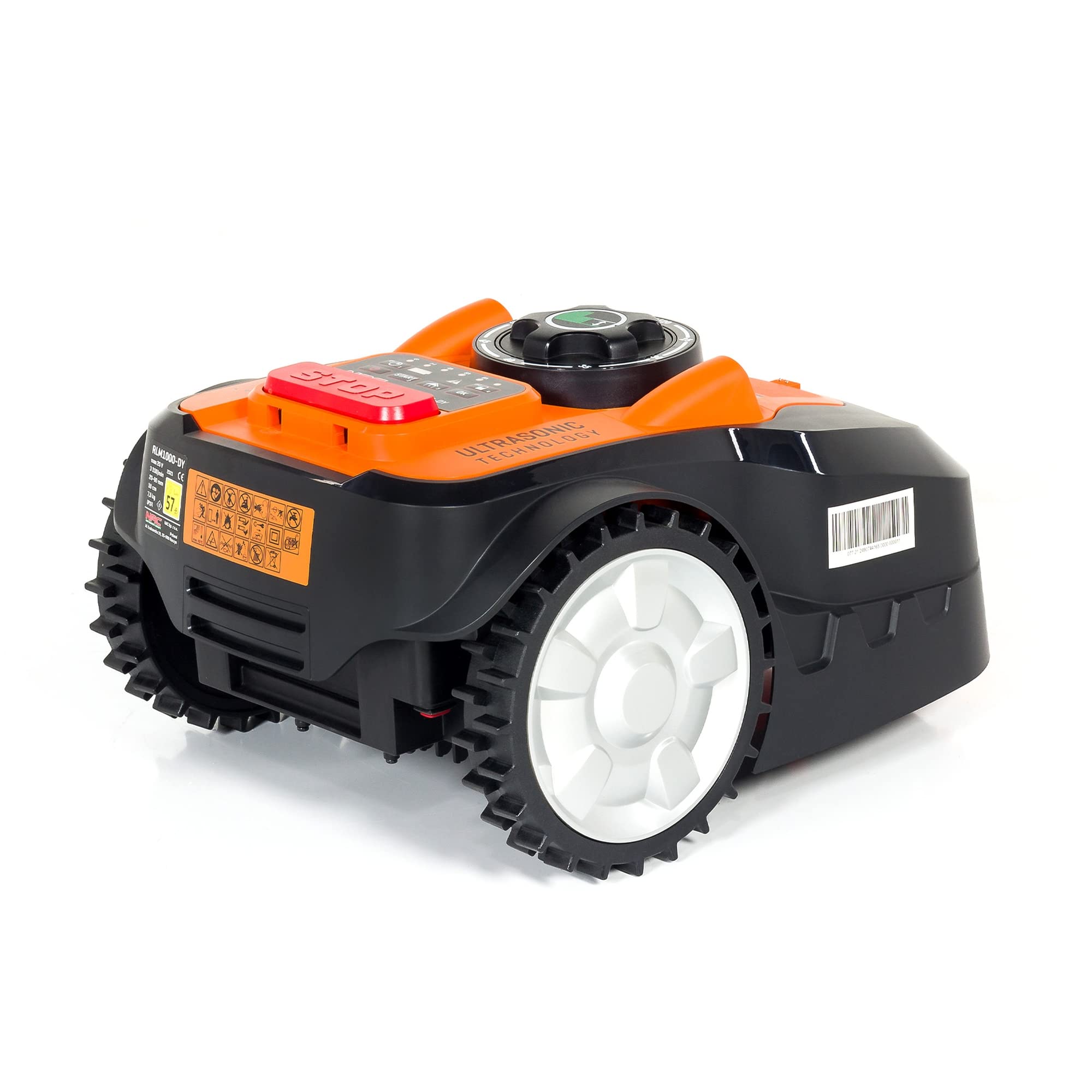 NAC RLM1000-DY Robot cortacésped NAC, Superficie de Trabajo máxima 1000 m2, controlado con un Smartphone, Bluetooth, WiFi
