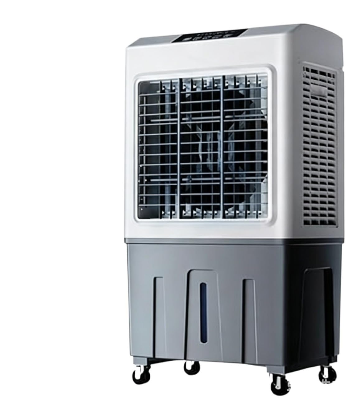 Air Cooler, Portable Evaporative Air Cooler 50L, 3-Speed Oscillating Fan Remote, Ice Packs, 60 sqm