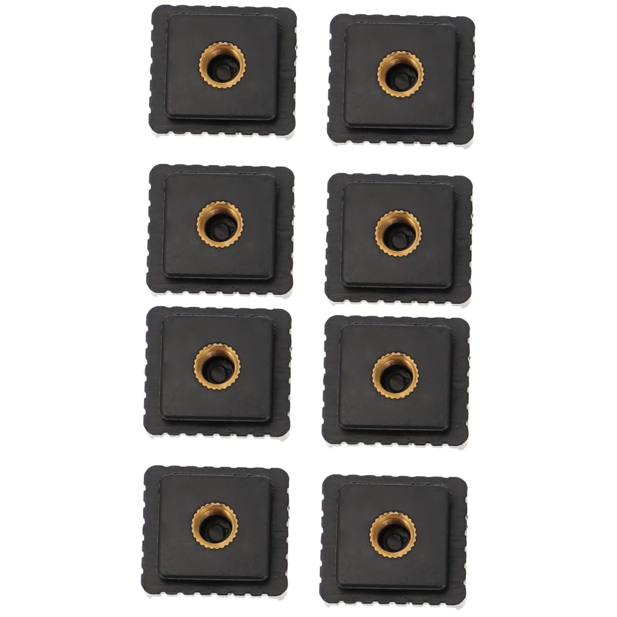 Gatuida 8 Pcs Hot Shoe Mount Shoes Stand Bracket for Led Light Cold Shoe Mount Adapter Light Socket Outlet Bracket for Camera Hot Shoe Adapter Monitor Iron Flash