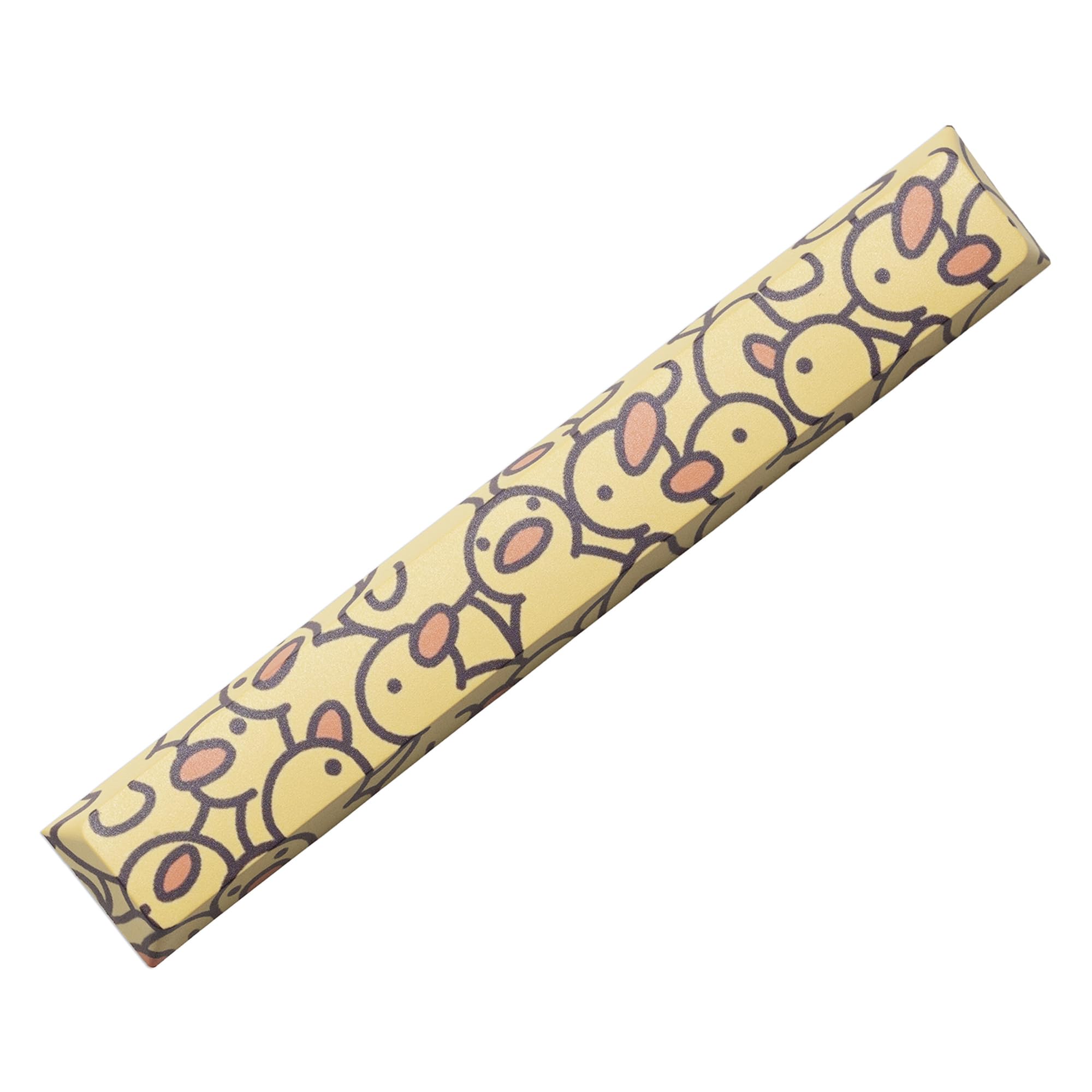 Novelty allover dye subbed Keycaps Yellow Baby Duck Spacebar pbt for Gaming Mechanical Keyboard cherry profile (YBDuck Spacebar x1)-image-10