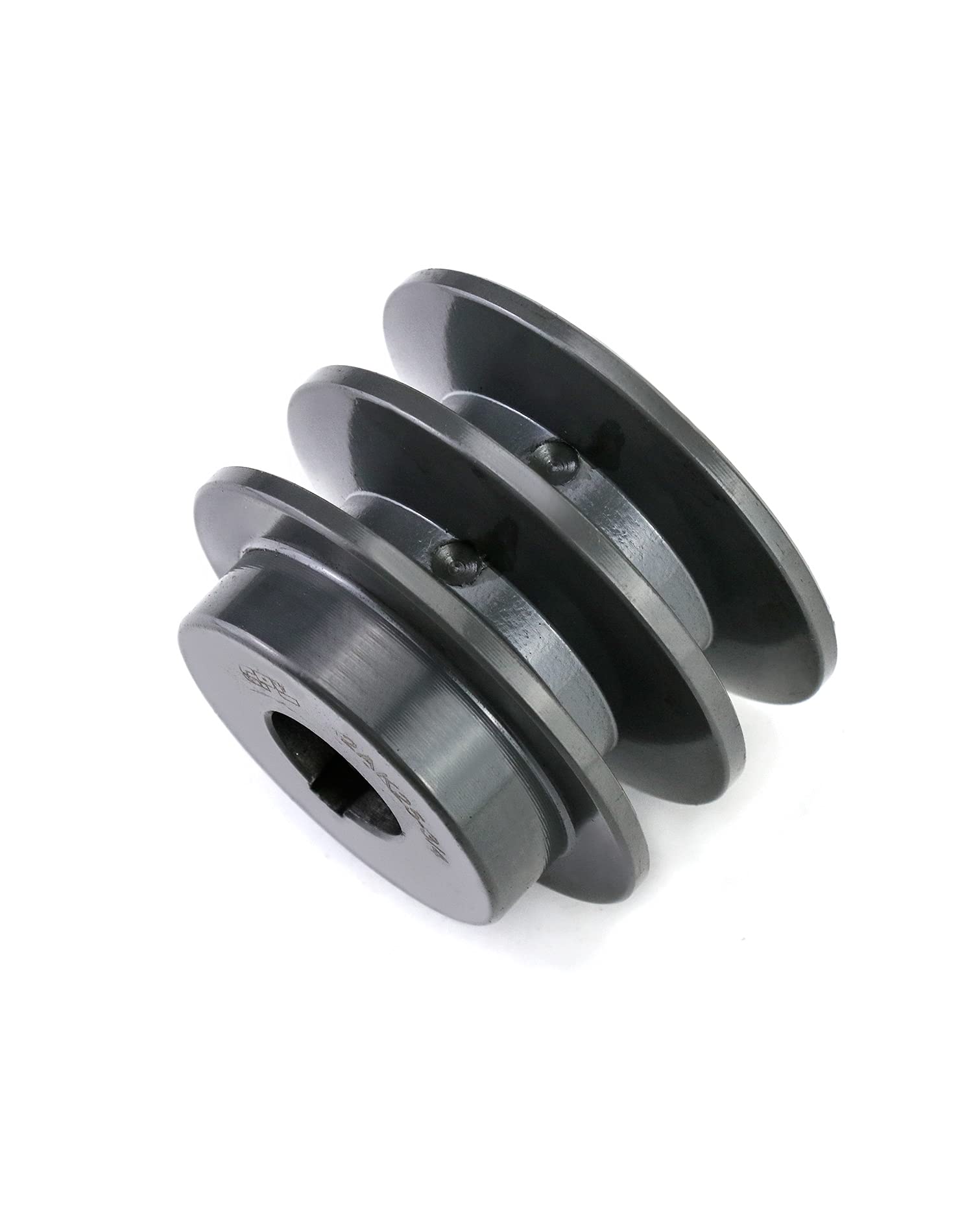 QWORK 2AK2534 Double Groove Pulley/Sheave, 2.55"OD 3/4" Bore, AK Fixed Bore Pulley, for A, 3L & 4L (A & AX) V-Belts, Cast Iron — Amazon image 6