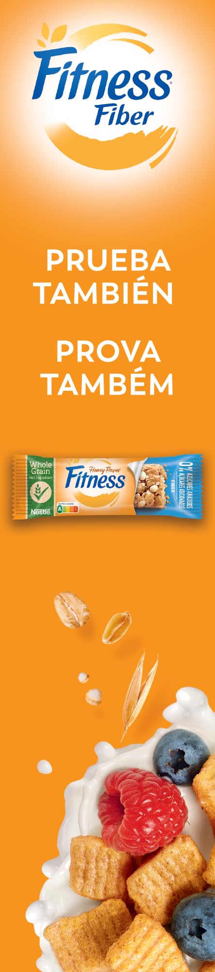 FITNESS Cereales Desayuno con miel y Fibra 310g