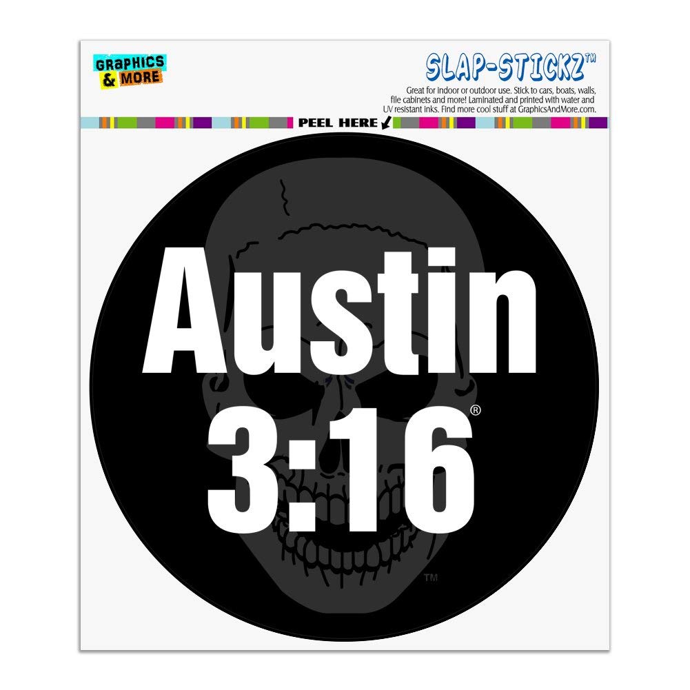 Graphics and More WWE Stone Cold Austin 3:16 Automotive Car Window