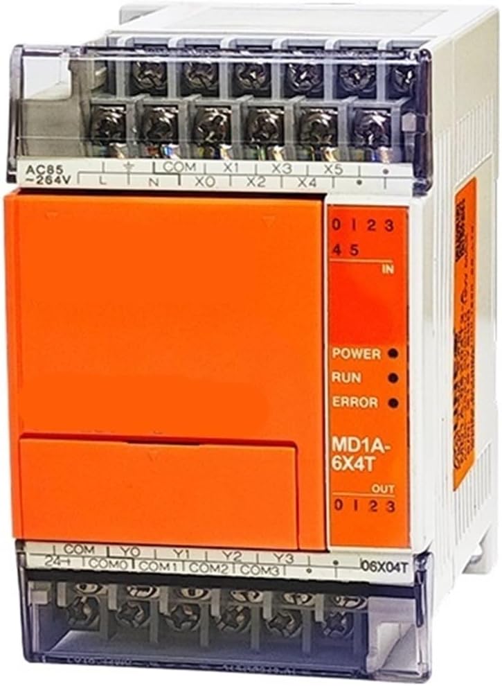 Programmable Logic Controller MD1A-06X04T2-A Replaces FX1S-10MT 10point Transistor Output