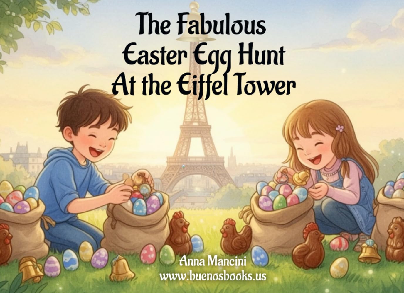 The fabulous Easter egg hunt at the Eiffel Tower