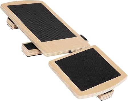 Balance Boards Set,Blackboard Foot Trainer Ankle Foot,Foot Balancing Board, Foot Strengthening Trainer and Balance Trainer for Stability Exercises Balance Training