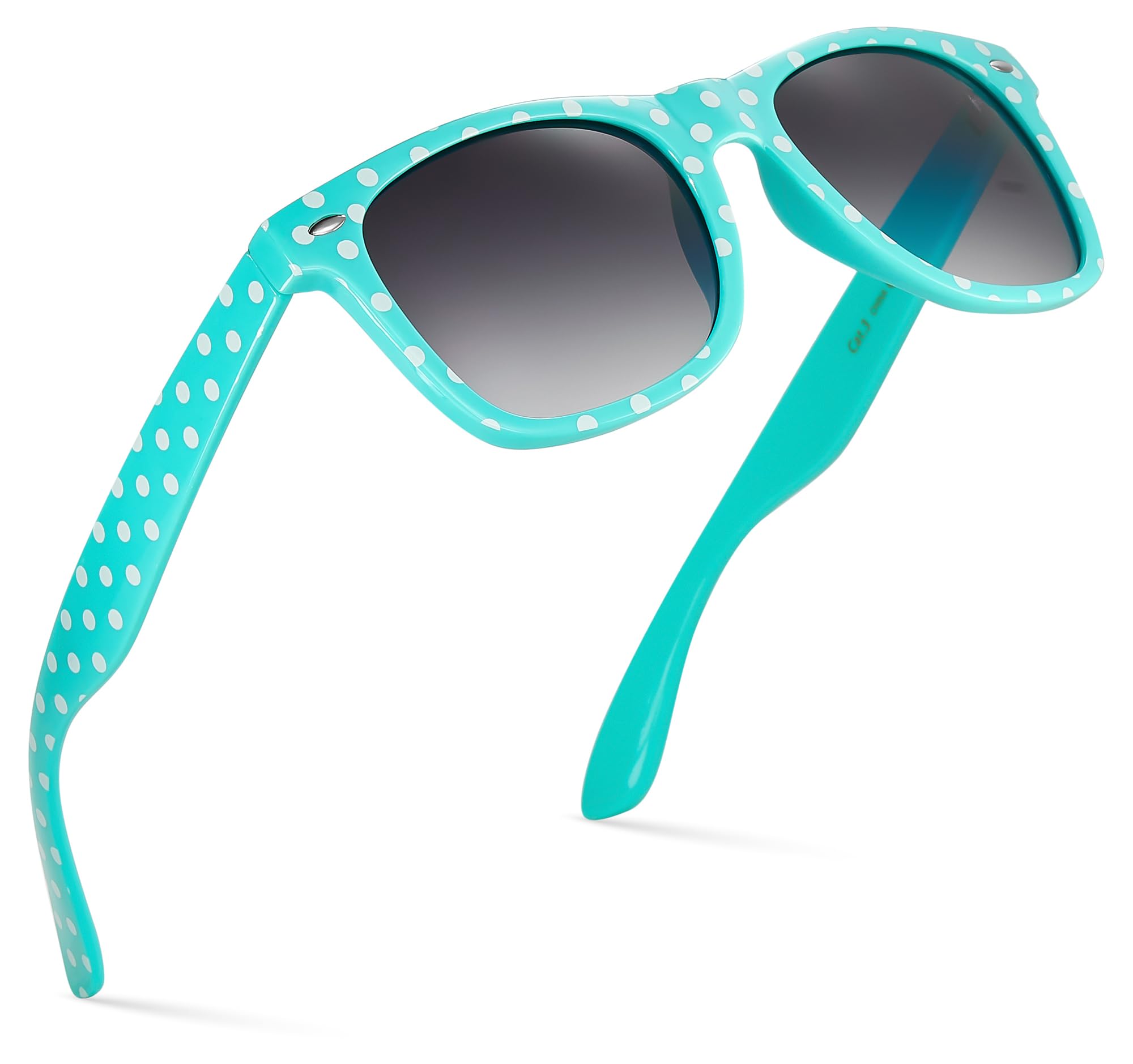 Retro Rewind Polka Dot Vintage Fashion Sunglasses for Women UV400