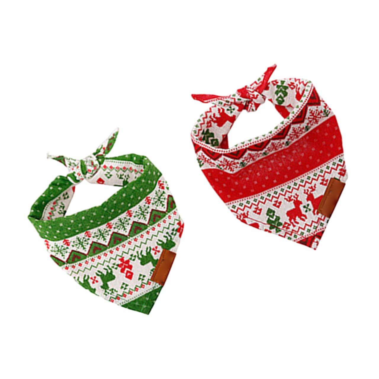 POPETPOP 4 Bandana para Collar De Perro Traje para Perro Bandana para Mascotas Bandanas De Vacaciones para Perros Bandana para Perros