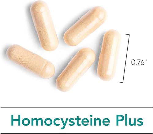 Miniatura 5 de Nutricology Homocisteína Plus - Vitaminas B, Glutatión, 5-MTHF - 90 Cápsulas Vegetarianas