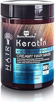 premium Keratin Hair Mask for Deep Conditioning (1000ml)
