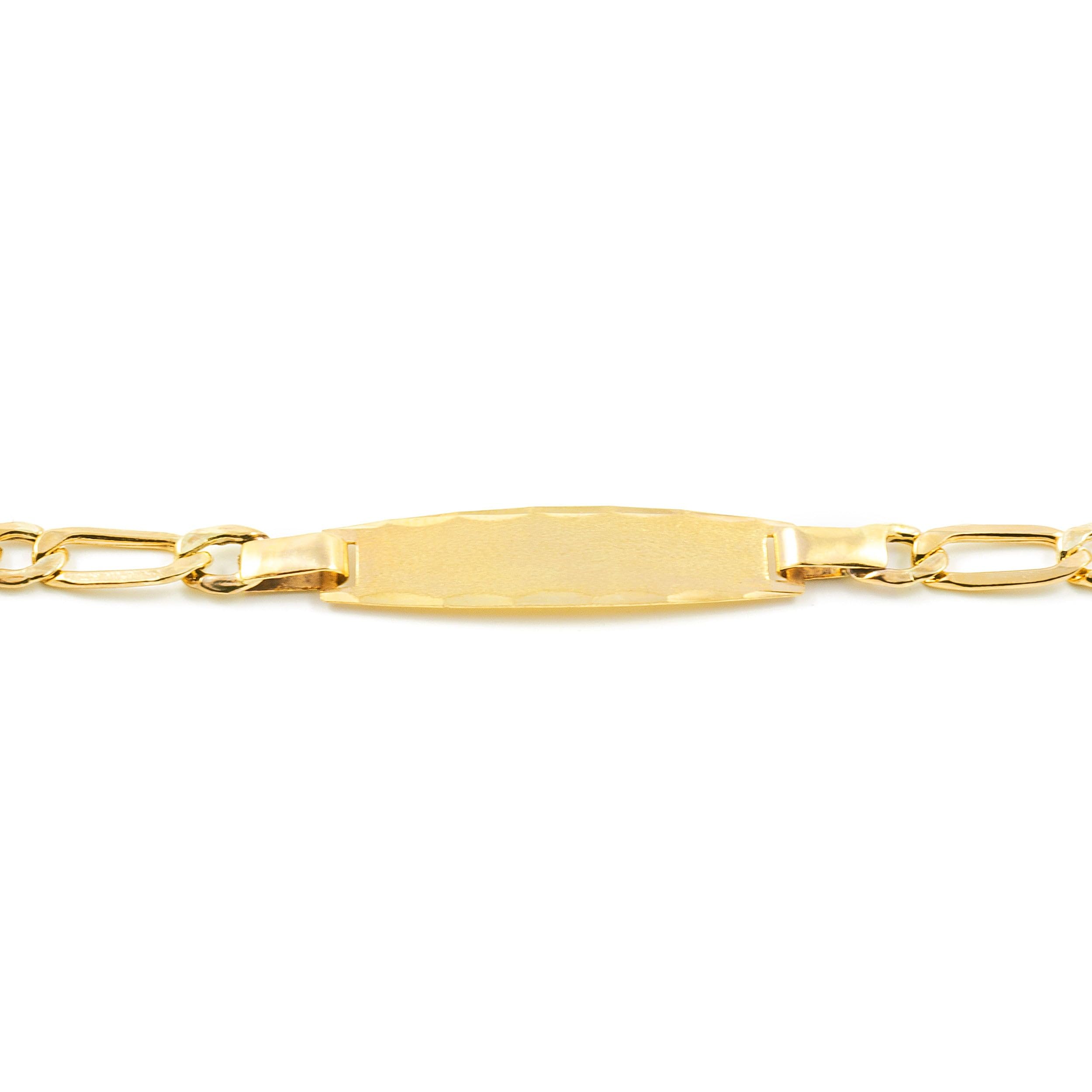 Monde Petit Bracciale per bambini - oro giallo 9k (375) - Scatola Regalo - Certificato di garanzia