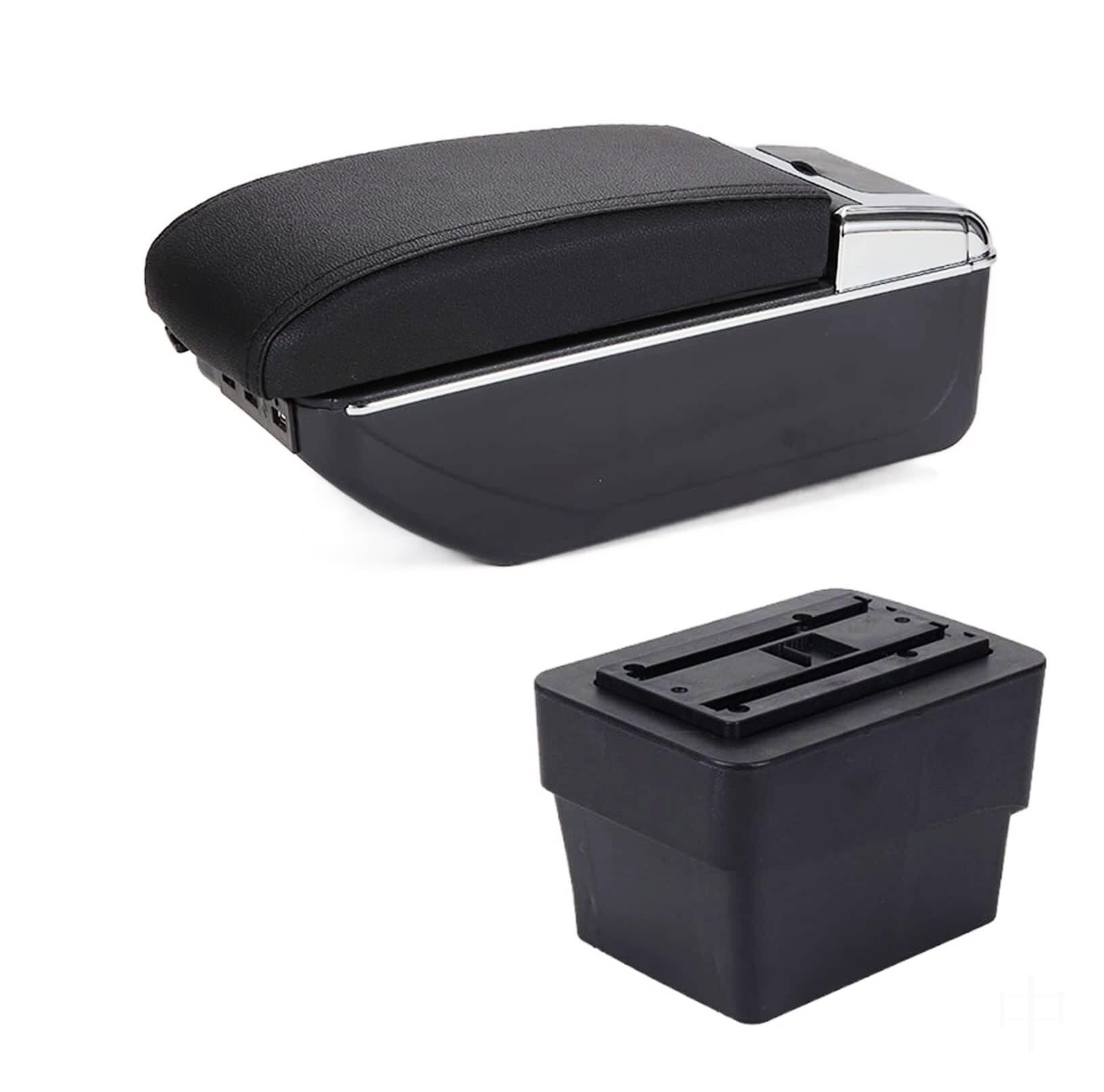 NVCPHGEDEK Car Armrest Storage Box For Skoda For Octavia Mk3 A7 2014-2017 Center Armrest Storage For Box