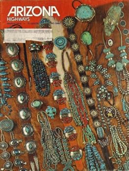Paperback Arizona Highways March 1975 Turquoise Jewelry Issue Book