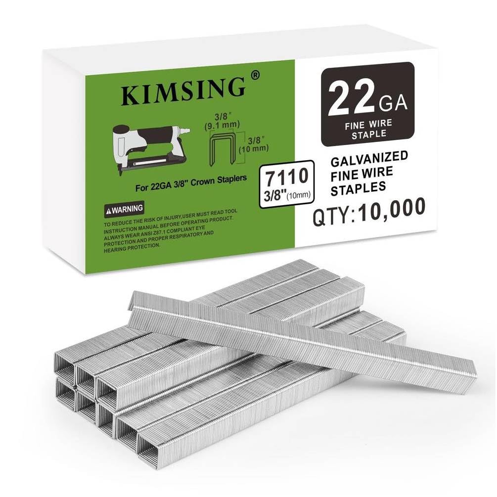 10.000 punti metallici zincati O-22-4.5x22x0.7x1 mm - D-Work