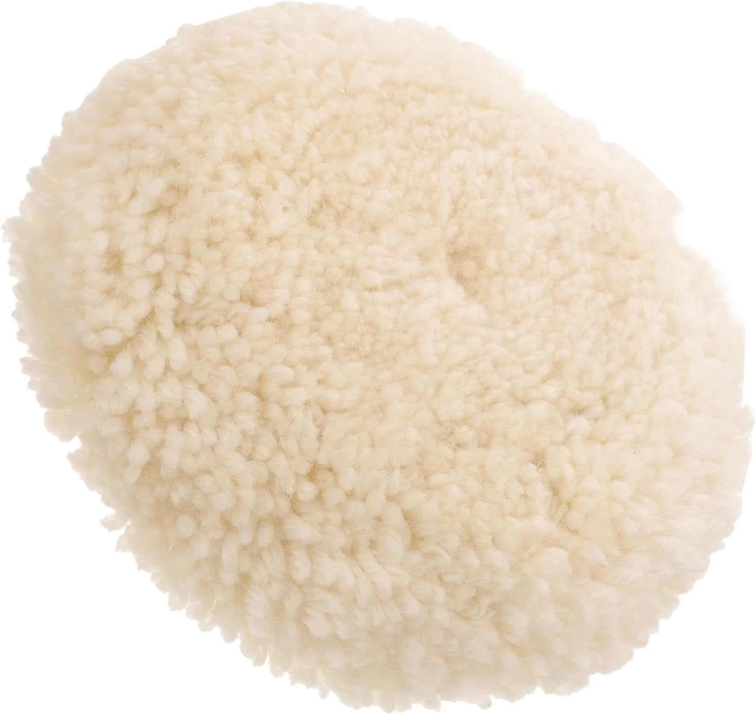 Luxshiny Versatile Wool Polishing Wheel 6 Inches Wool Felt Pad for Electric Pneumatic Machines