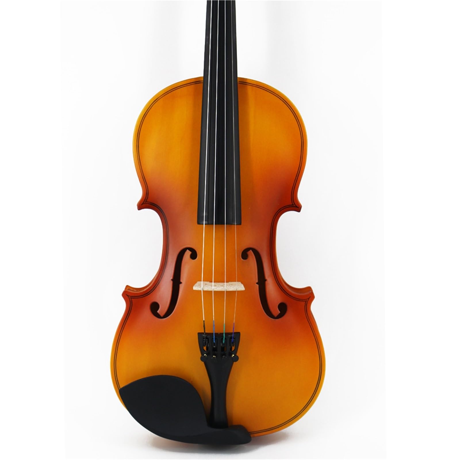 Violino Set 4/4 3/4 1/2 1/4 1/8 Dimensioni Violino Opaco Compensato Principiante Pratica Violino Universale(4/4)