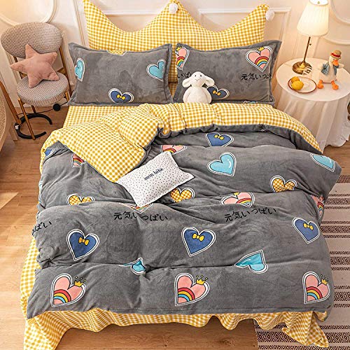 Parure De Draps Coton Lit 160 Cm 4 Pièces Arturo Grise - Linge De Lit 160 Cm 4 Pi Ces Arturo Grise 124327 1675261483
