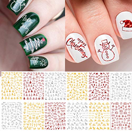 Best Nail Stickers For Christmas
