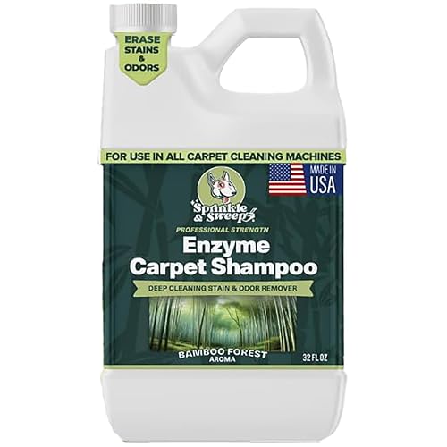 Sprinkle & Sweep Enzyme Carpet Shampoo 32oz