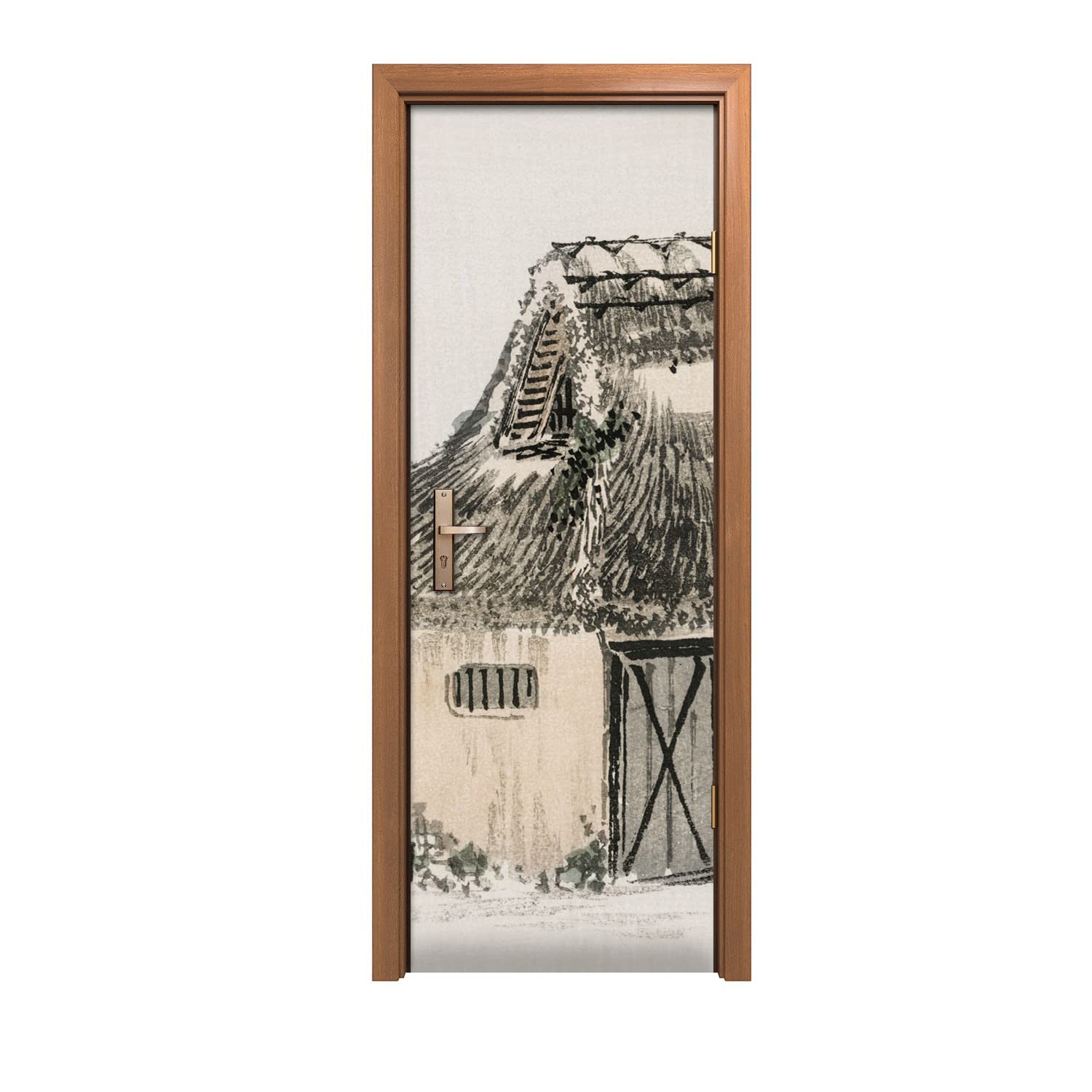 Autocollant de porte décoratif pour sublimer le salon de votre loger